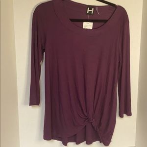 H by Bordeaux lightweight long sleeve tee BNWT